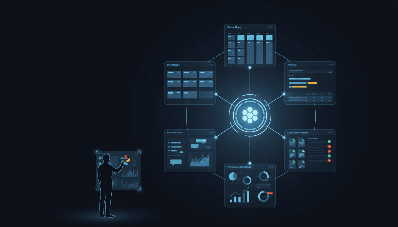 soluções digitais para gestão de fornecedores terceirizados