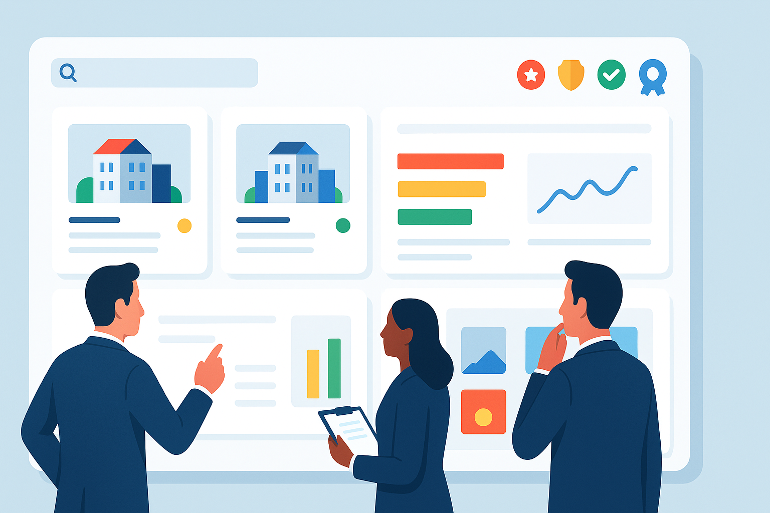 como analisar o portfólio de prestadores com critério